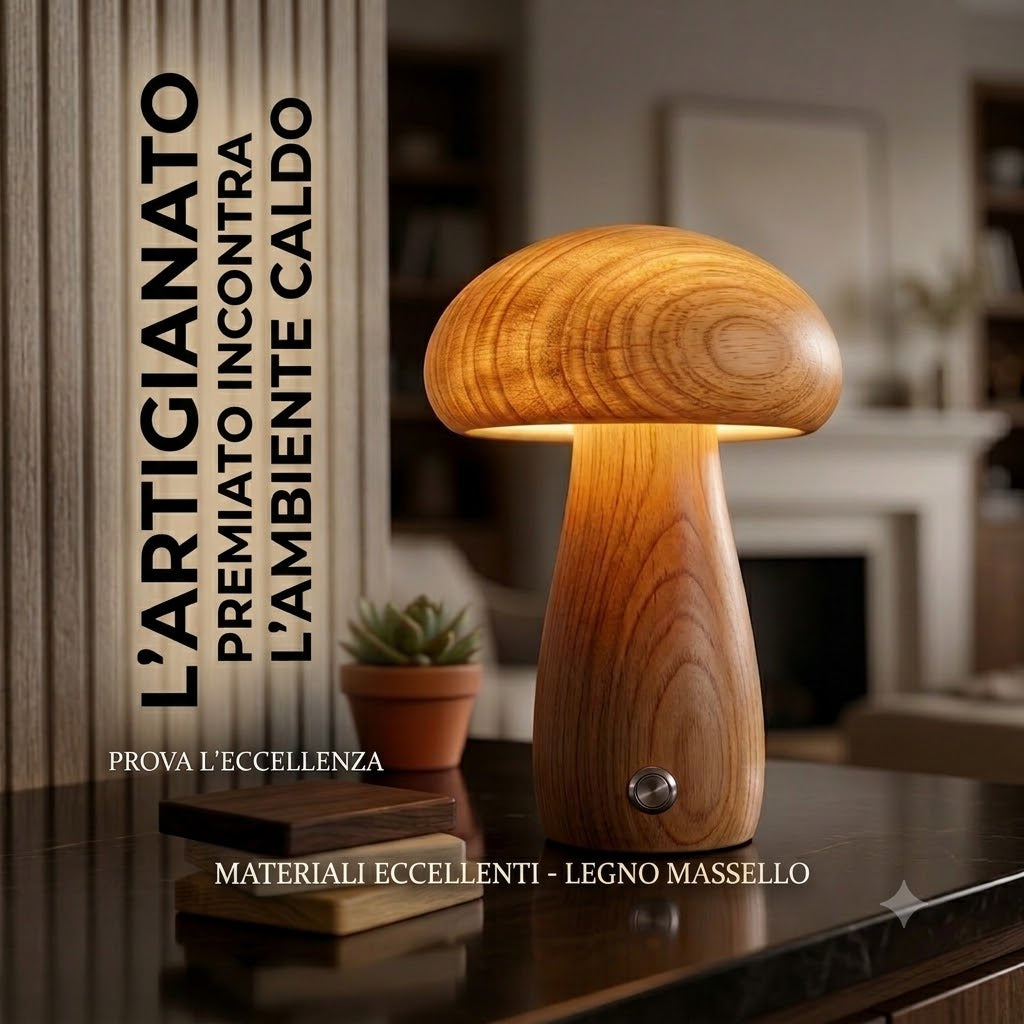 fungilight lampada fungo mini